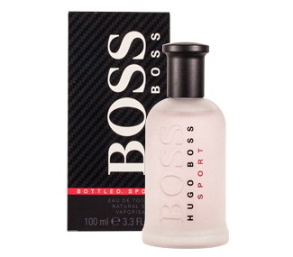 BOSS BOTTLED SPORT FOR MEN BY HUGO BOSS EAU DE TOILETTE SPRAY